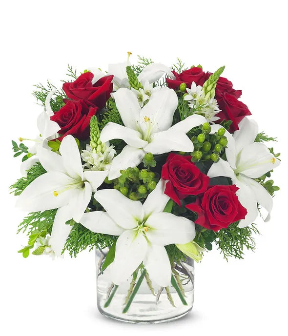 Classic Christmas Lily Bouquet
