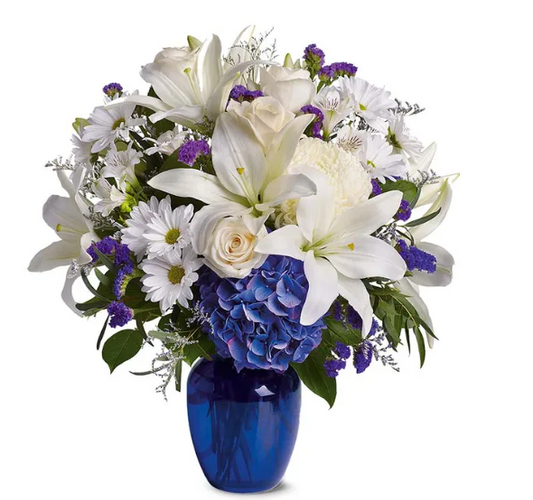 Bouquet in Blue