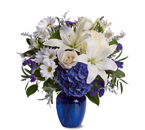 Bouquet in Blue
